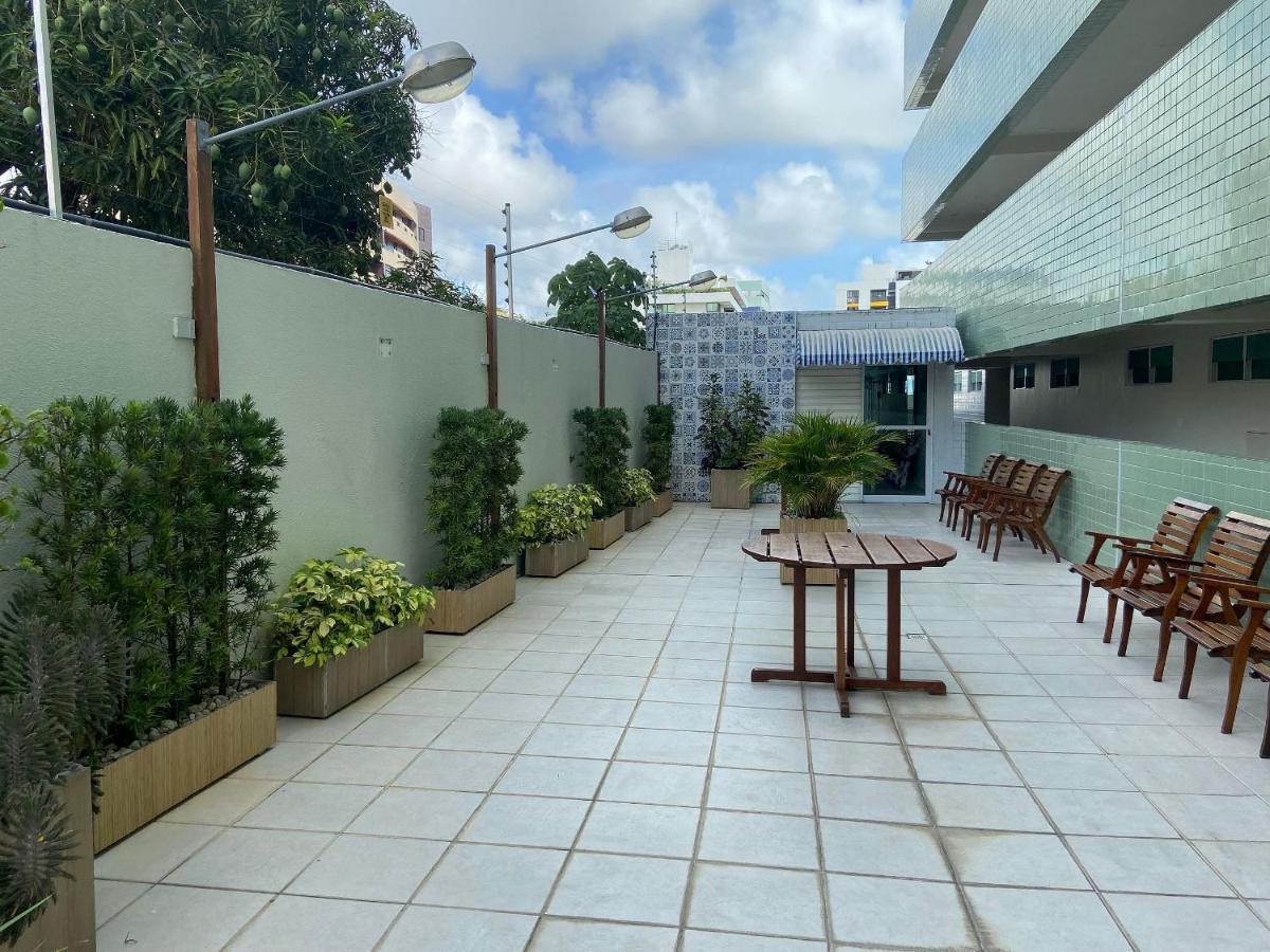 João Pessoa Bela Hospedagem - M Escorel-02 Qts,100M Mar, Wifi, Estacionamento מראה חיצוני תמונה