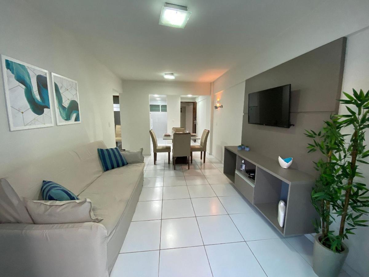 João Pessoa Bela Hospedagem - M Escorel-02 Qts,100M Mar, Wifi, Estacionamento מראה חיצוני תמונה